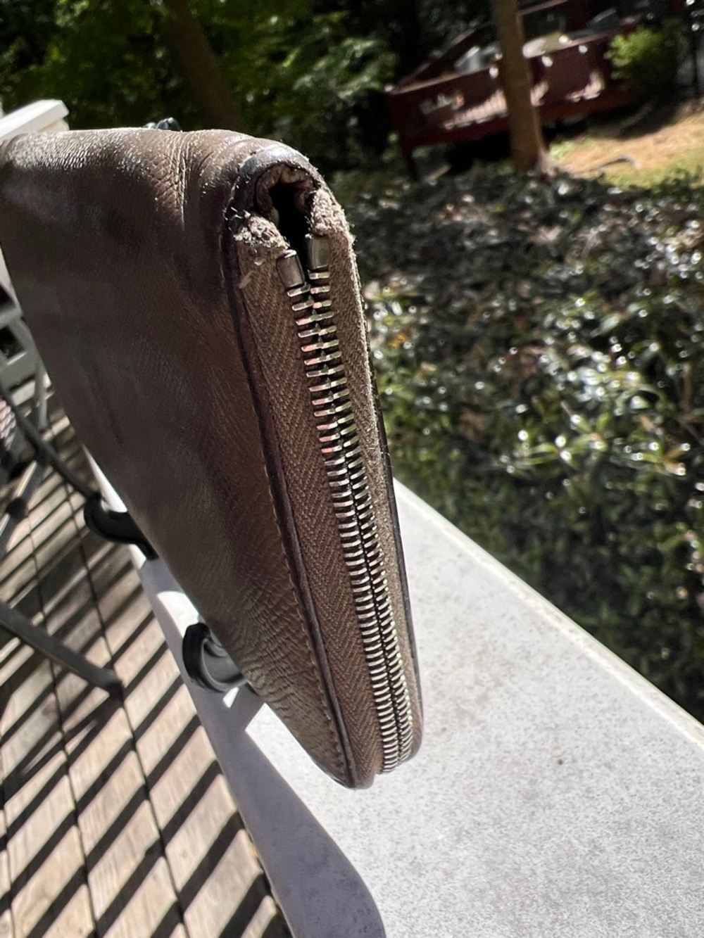 Hermès Vintage Zip-Around Long Wallet (Circa early 2000s)  Collector piece - Picture 7 of 17